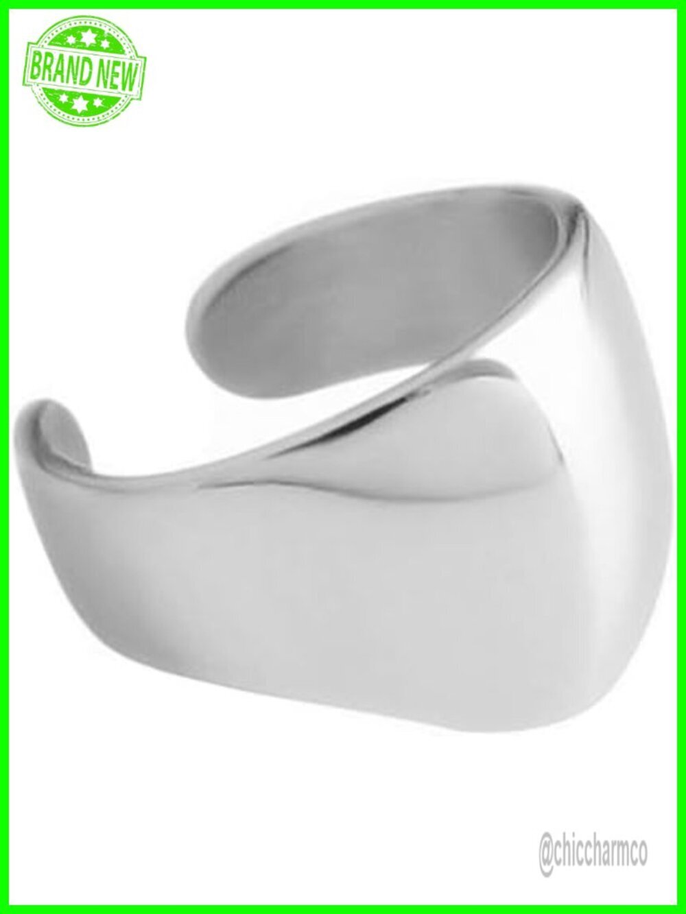 Minimalist Polished Ear Cuff Helix Cartilage Clip on Earring S925 Sterling